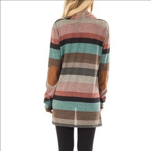 Multicolored Long Cardigan! Size small-medium - Picture 7 of 7